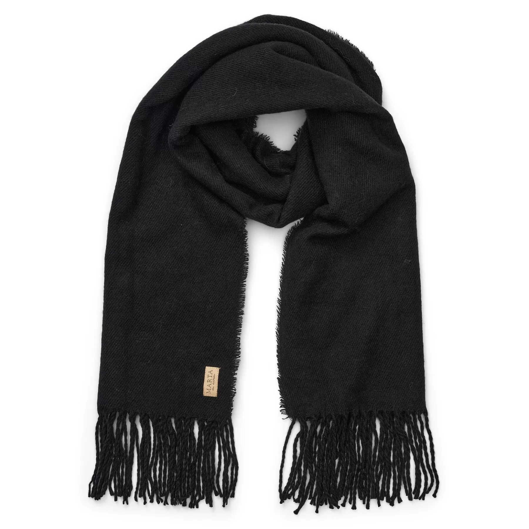 Tørklæder<marta du chateau 171419 Scarf Black