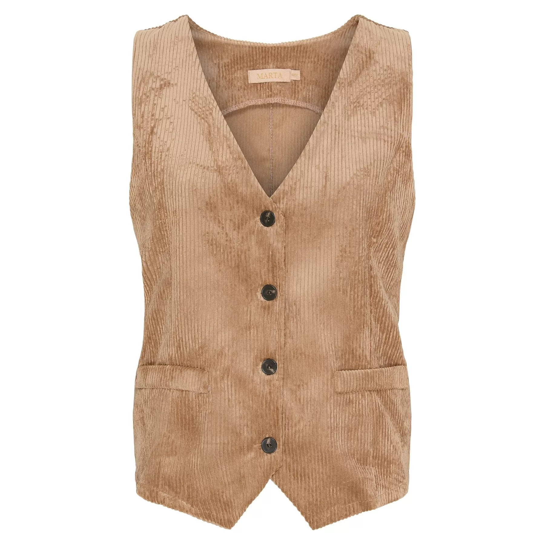 Veste<Marta du Chateau 3913B Vest Mdcagatha Camello