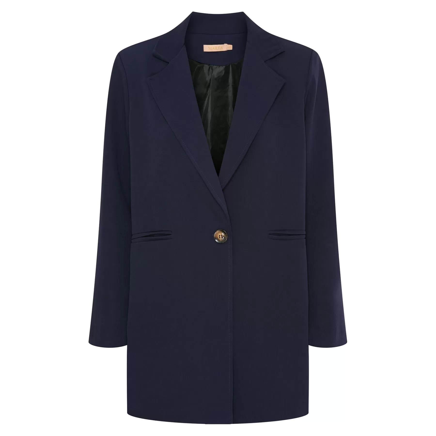 Blazer<Marta du Chateau 4926 Blazer Aw Blue