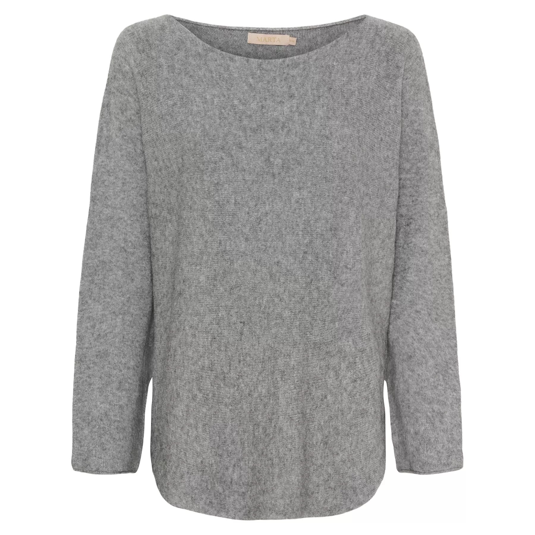 Strik<Marta du Chateau 5001 Aw Knit Mdcdagmar Grey 2002