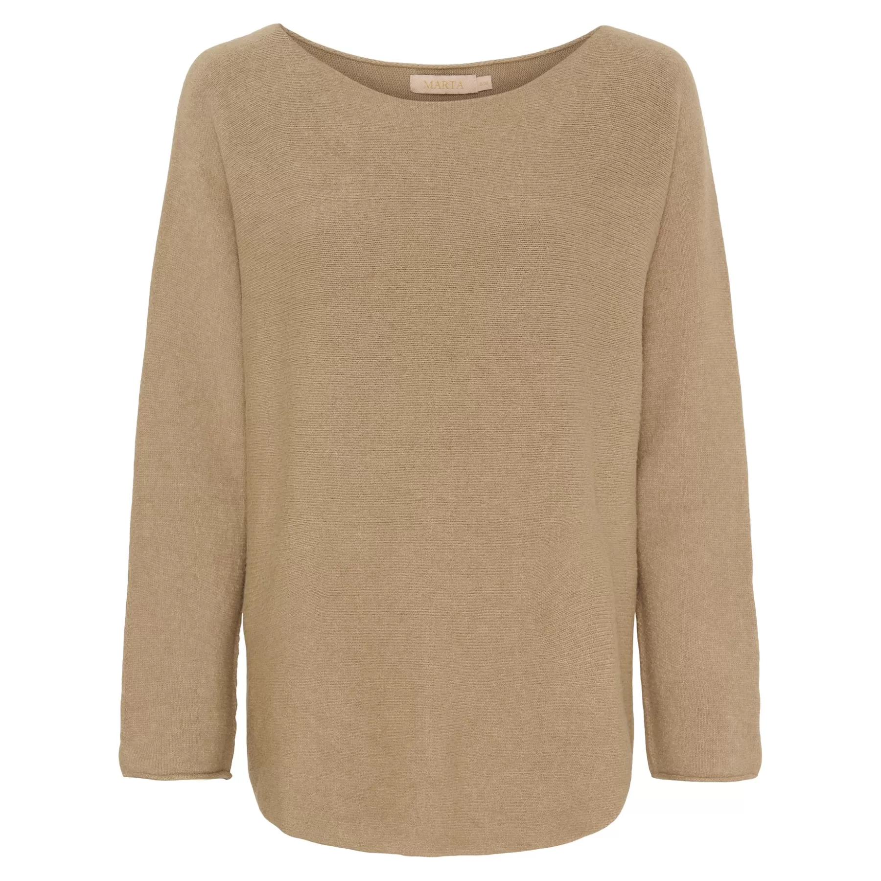 Strik<Marta du Chateau 5001 Aw Knit Mdcdagmar Light Camel 8617