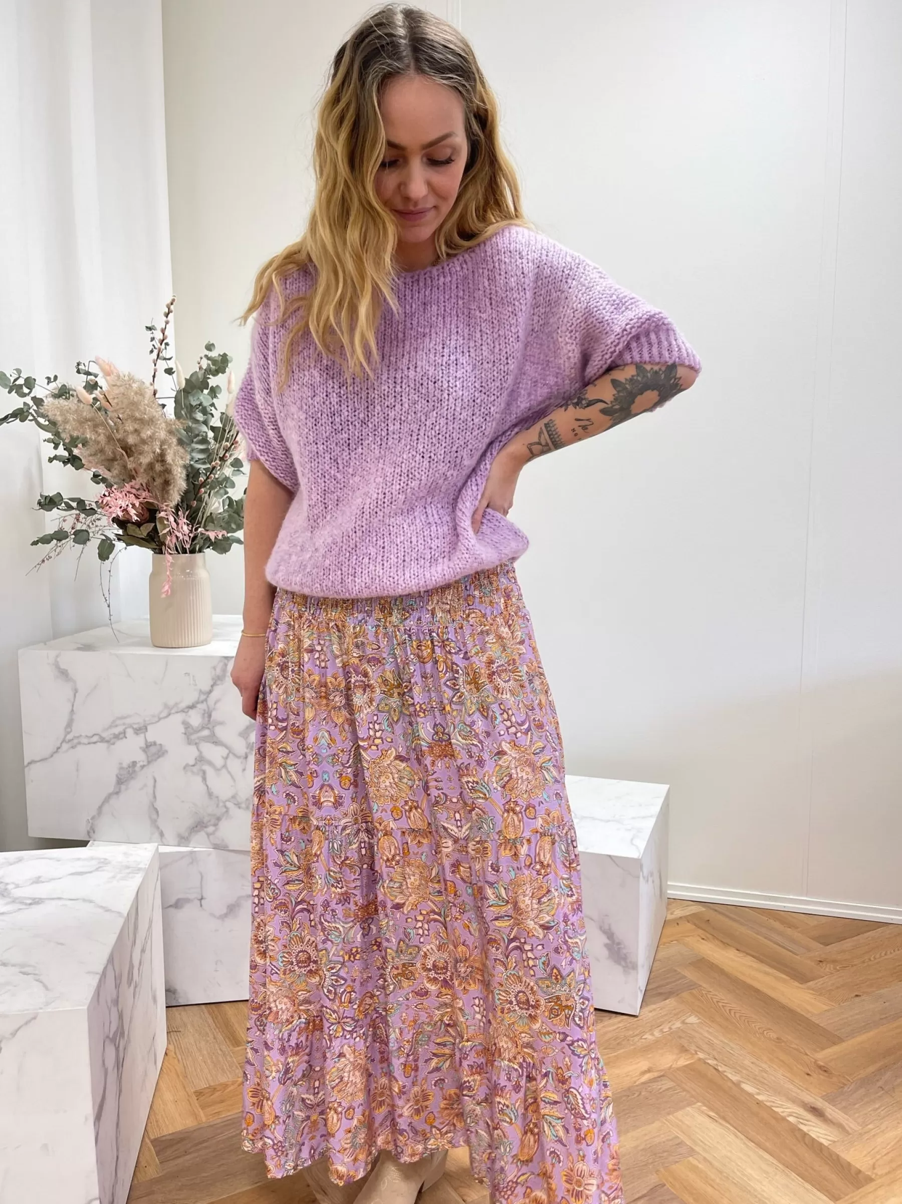 Nederdele<marta du chateau 5201 Skirt Lilac