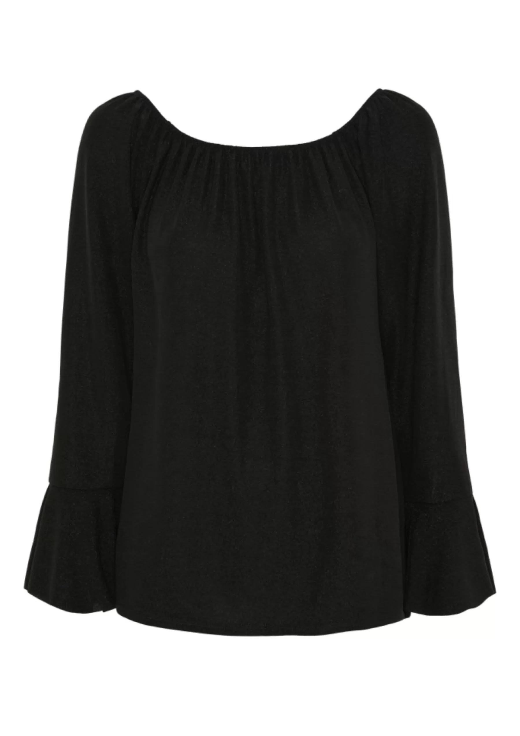 Bluser<Marta du Chateau 6139 Mdcalexandra Top Black