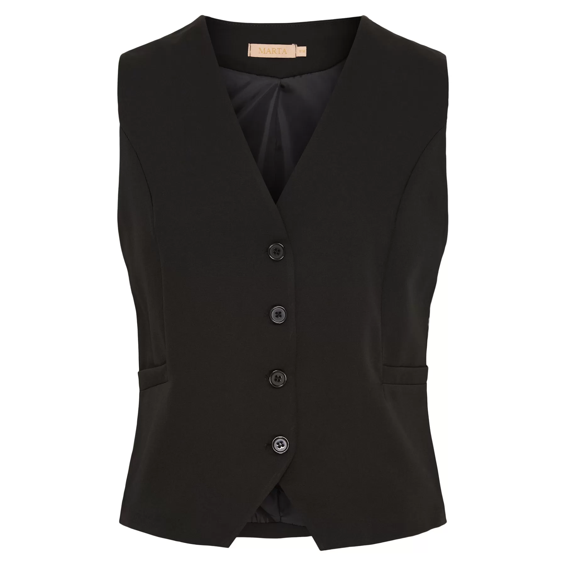 Veste<marta du chateau 81093 Vest Mdcvilde Black