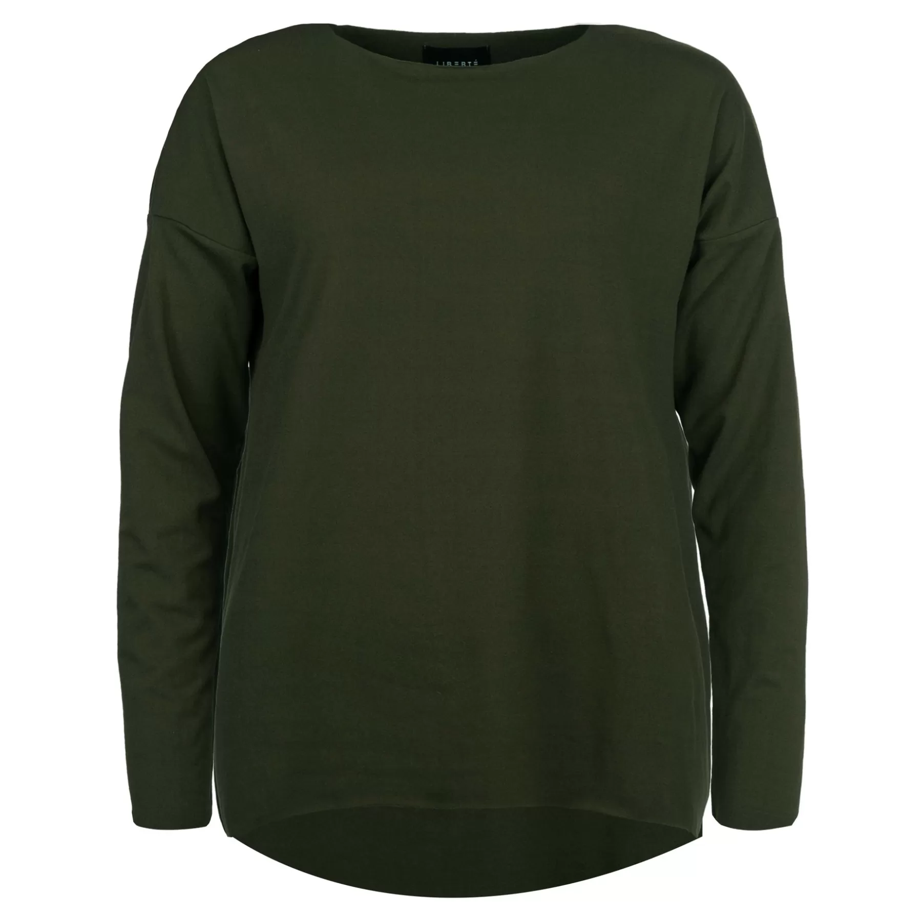 Bluser<Liberté Essentiel Alma Ls Top Fleece Dark Army