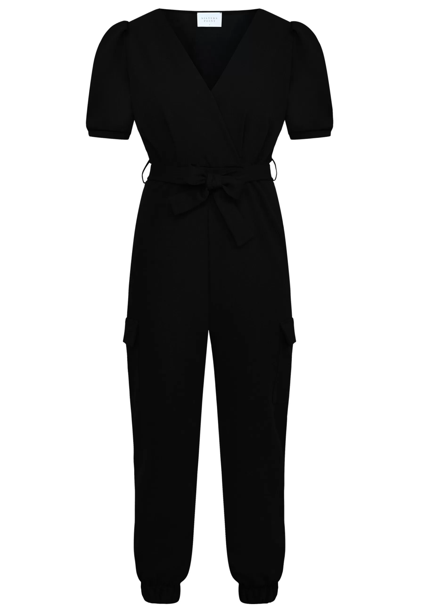 Jumpsuits<Sisters Point Girl Cargo Jumpsuit Black