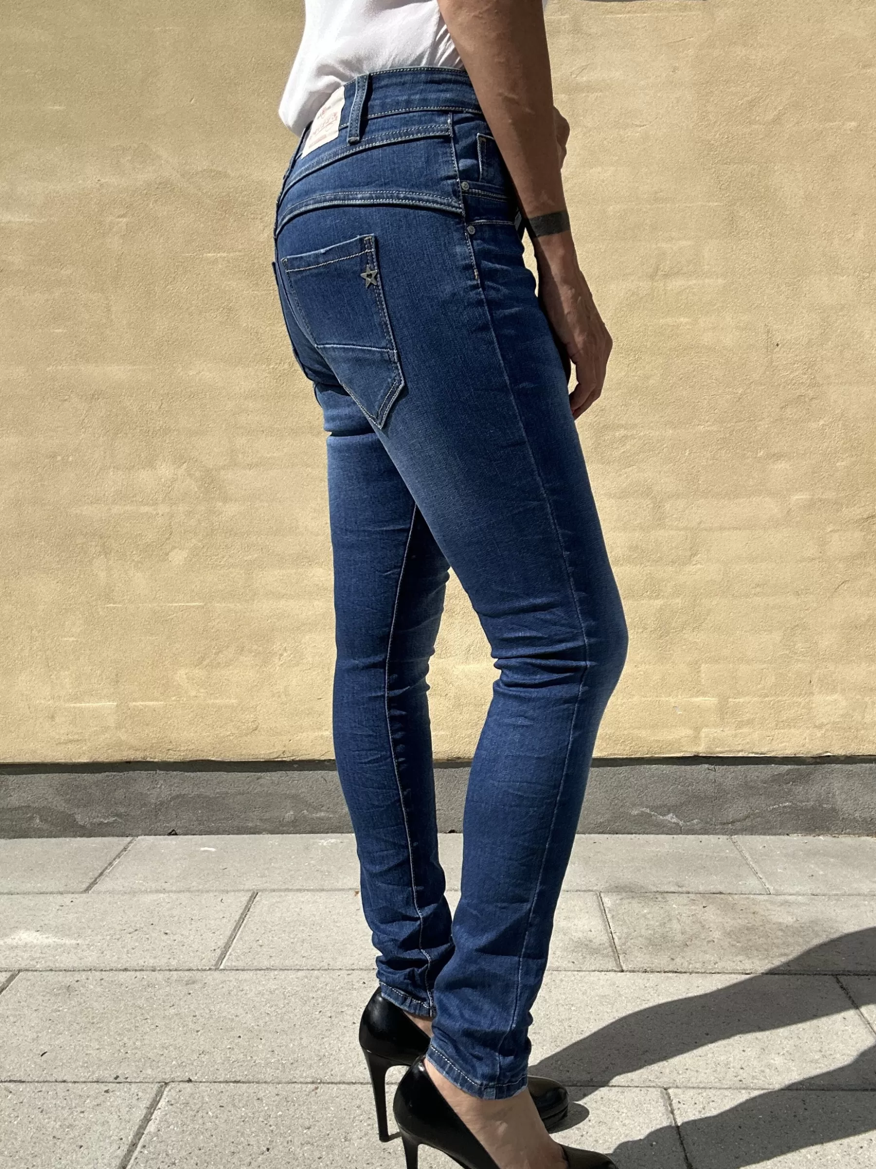 Jeans<Jewelly jeans 22194 Mid Blue