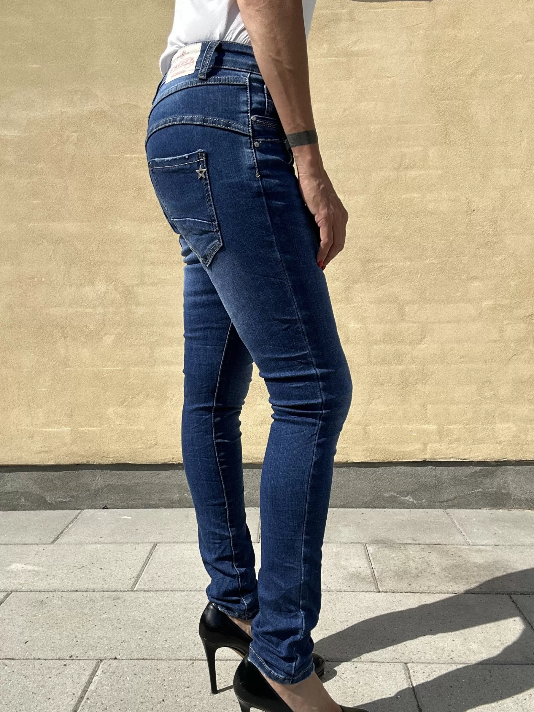 Jeans<Jewelly jeans 22249 Mid Blue