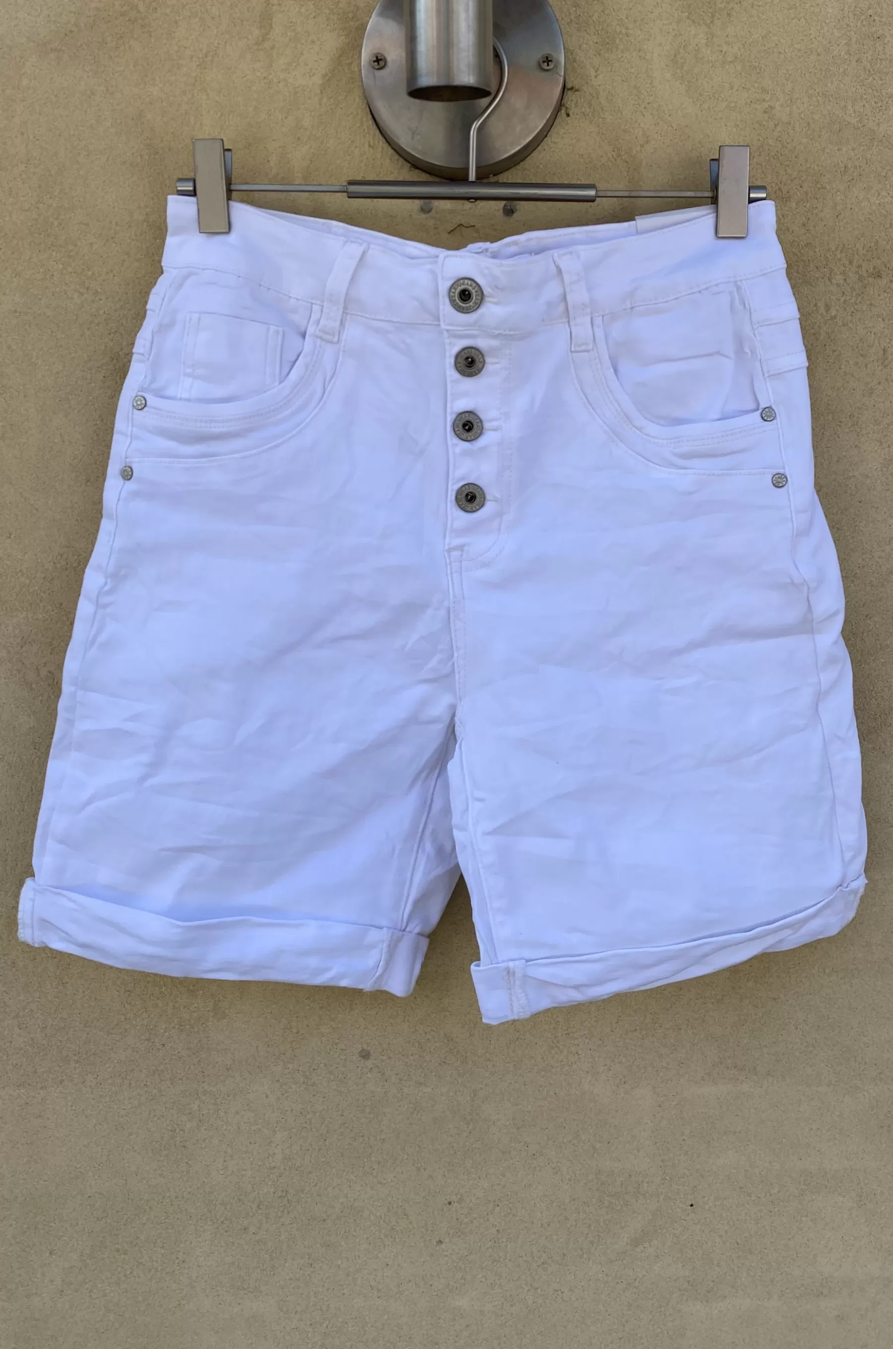 Shorts<Karostar Ks 6083-11 Shorts White