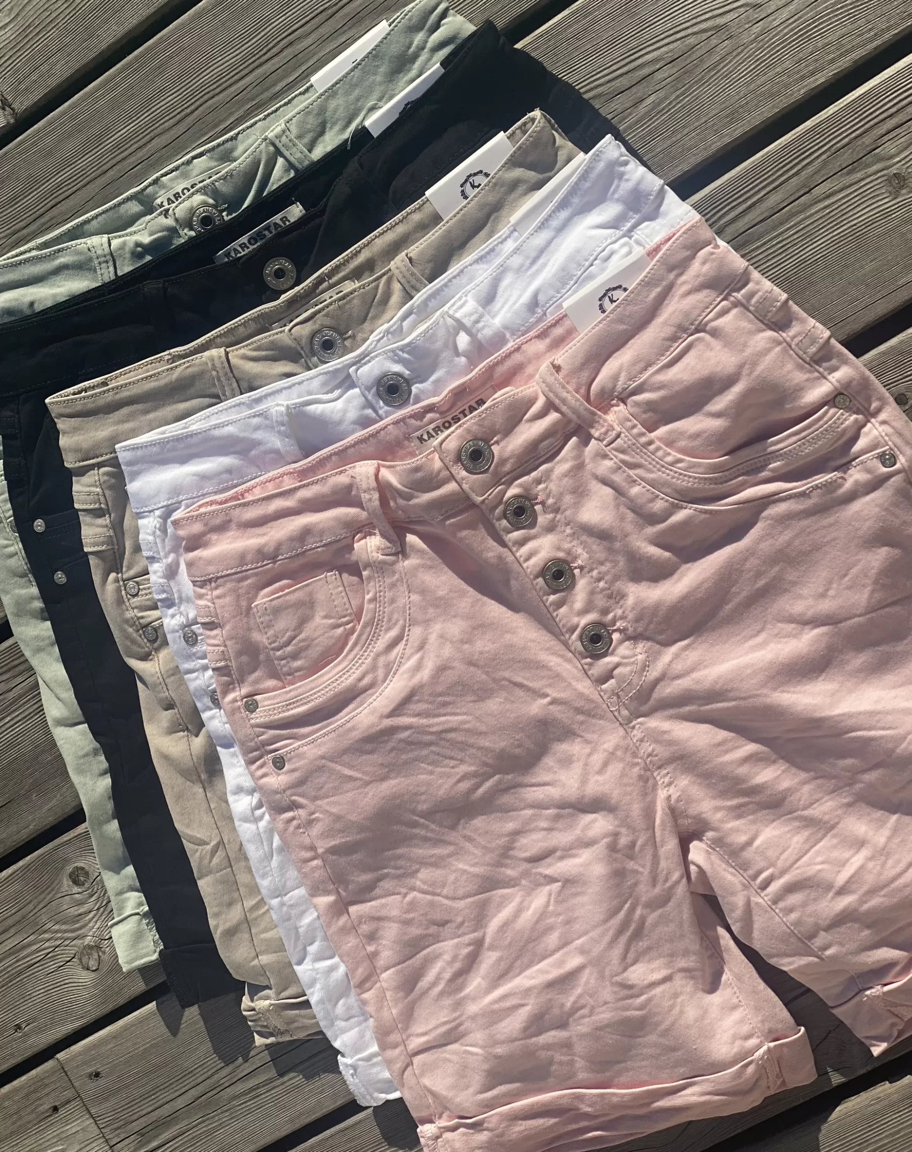 Shorts<Karostar Ks 6083-49 Shorts Bubblegum