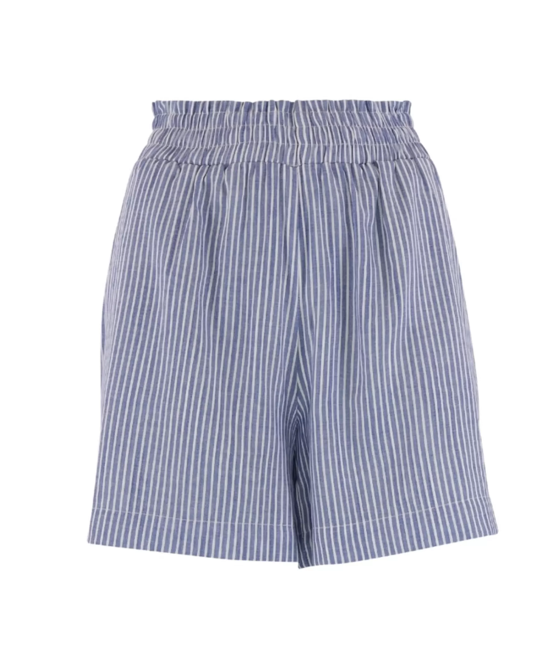 Shorts<Continue Lis Shorts Small Stripe Blue/White