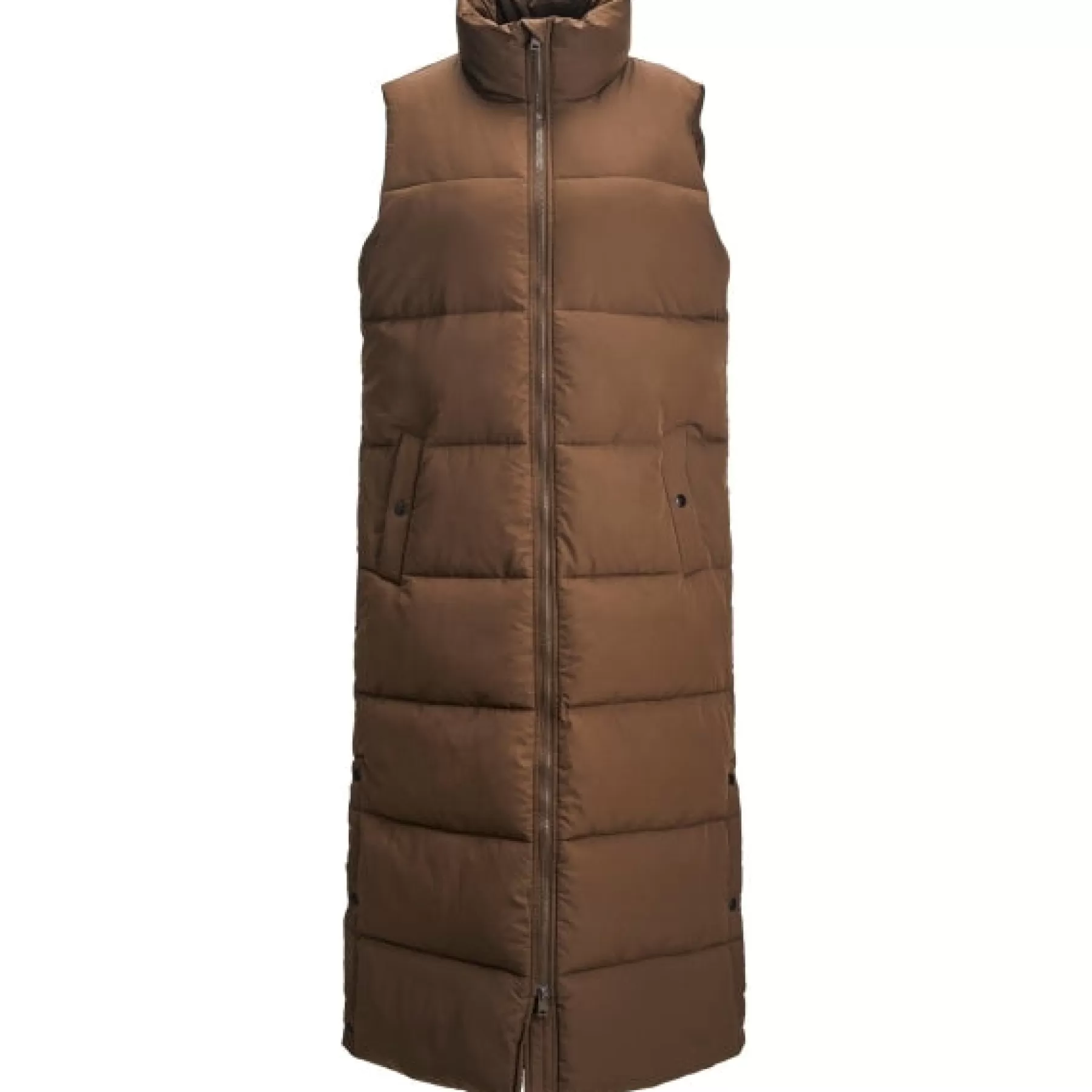 Jakker<lululia Lulu Extra Long Puffer Vest Demitasse