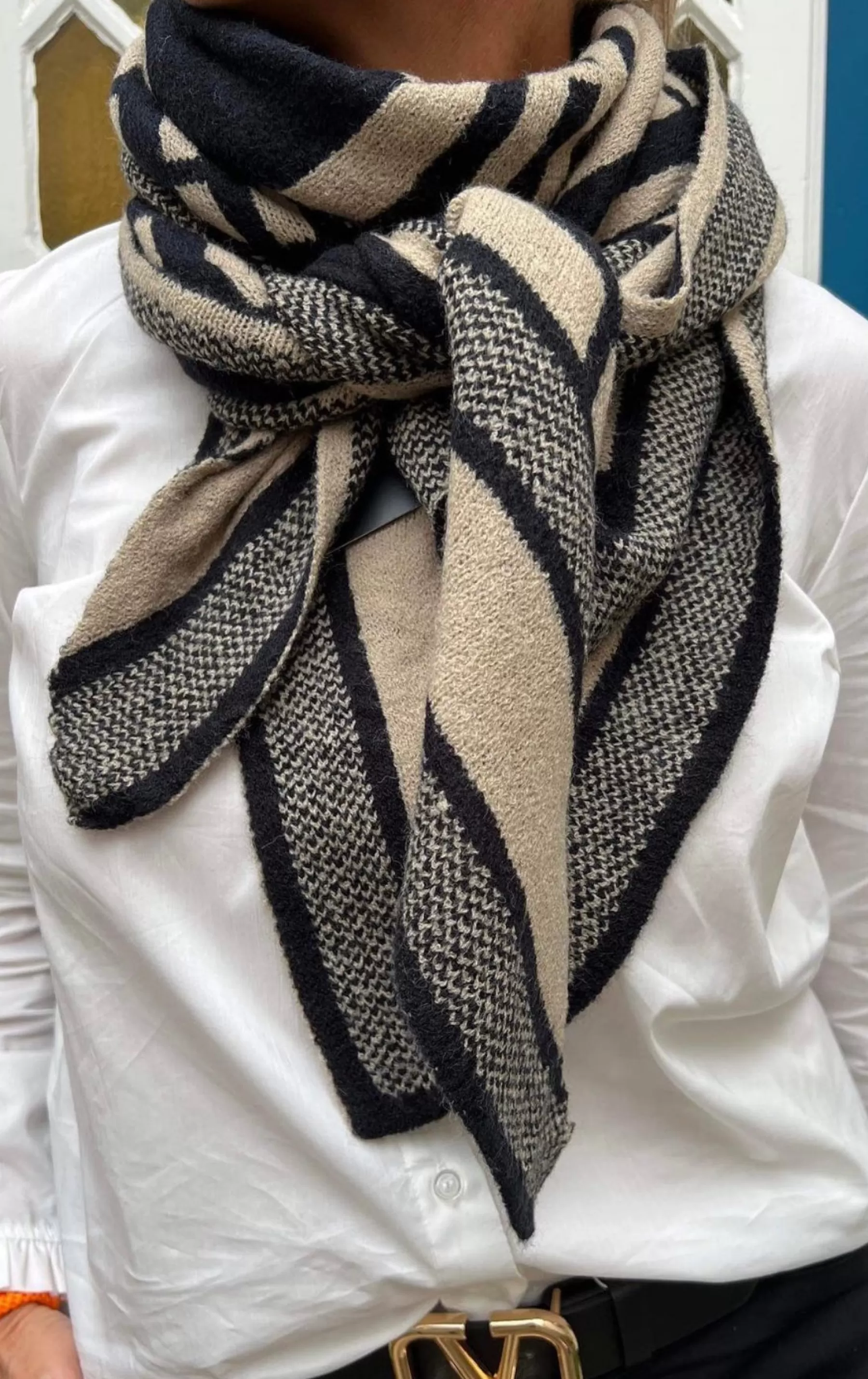 Tørklæder<Qnuz Orail Lux Scarf Taupe