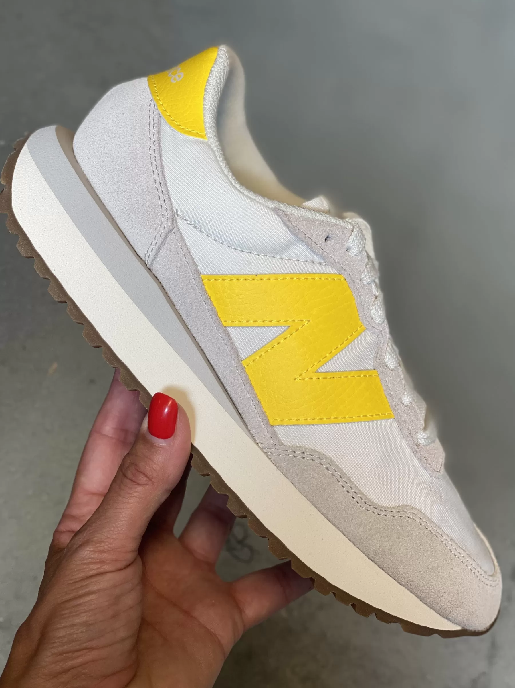 Sneakers<New Balance Ws237Qe Sea Salt/Egg Yolk