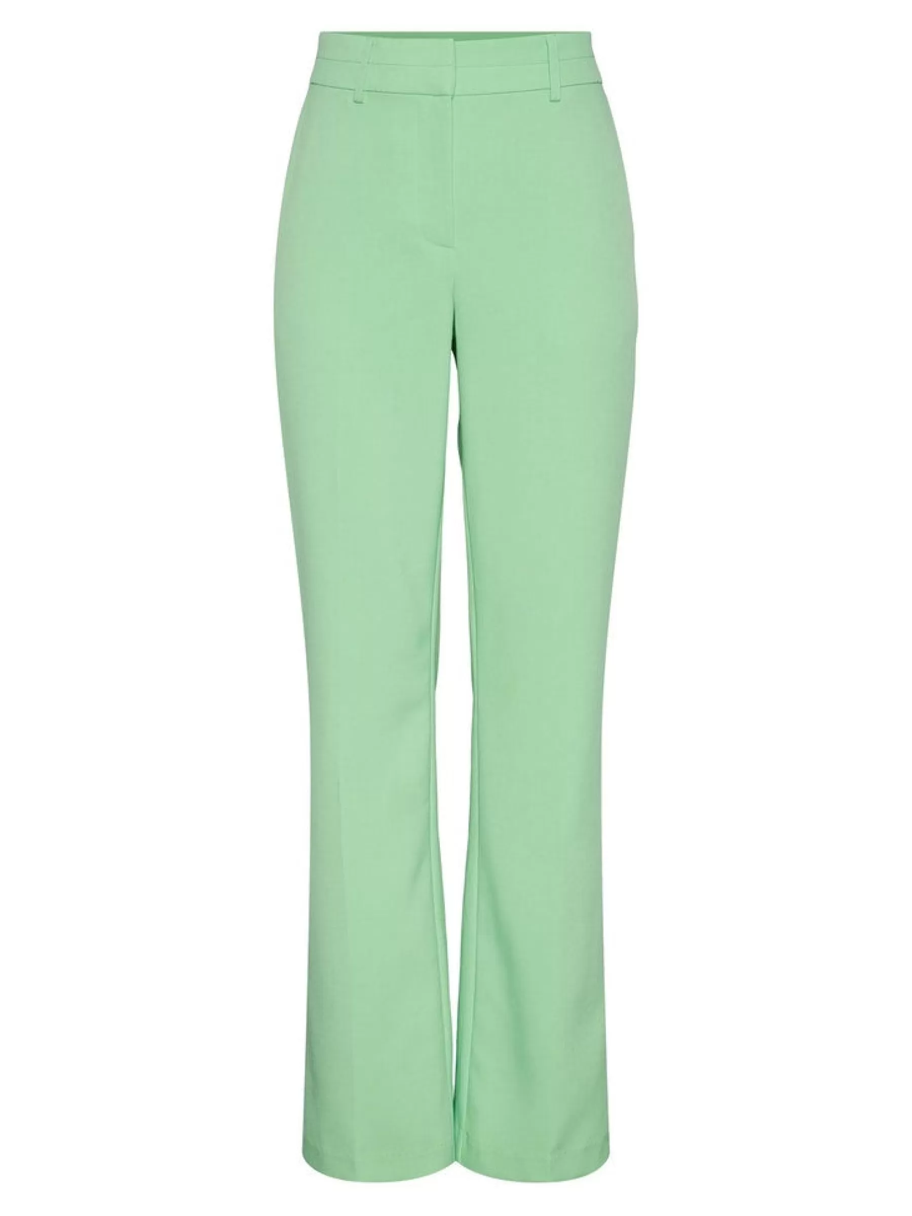 Bukser<YAS Bluris Mw Flared Pant Summergreen