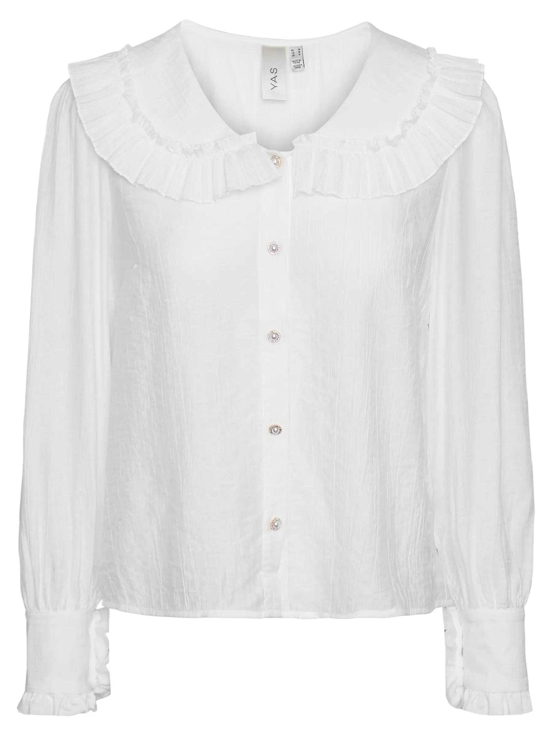 Skjorter<YAS Milinni Ls Shirt Star White