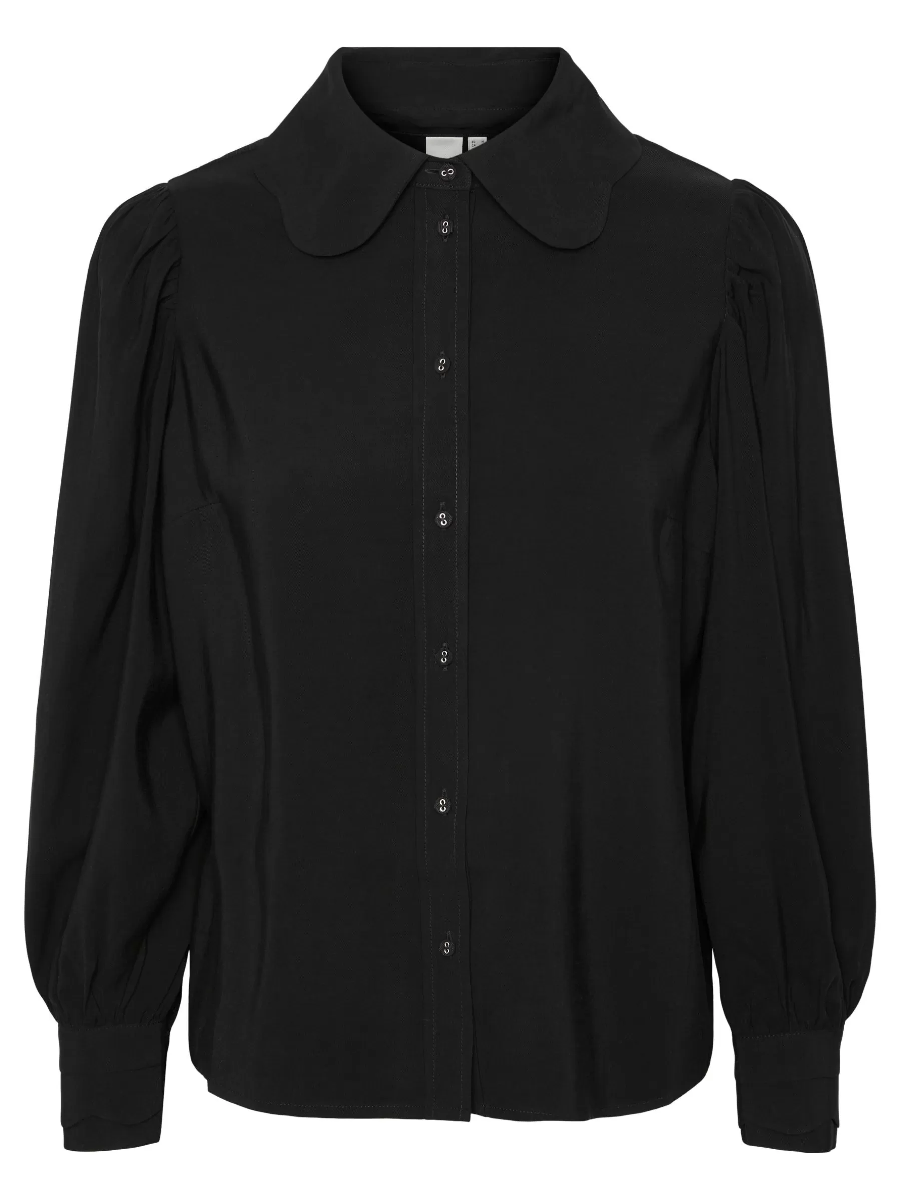 Skjorter<YAS Scallo Ls Shirt Black